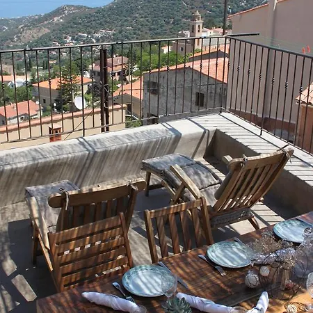 Maison De Charme Vue Mer Et Piscine Chauffee A 10 Mn D'ile Rousse *
